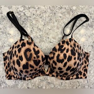 Victoria’s Secret push up bra leopard print